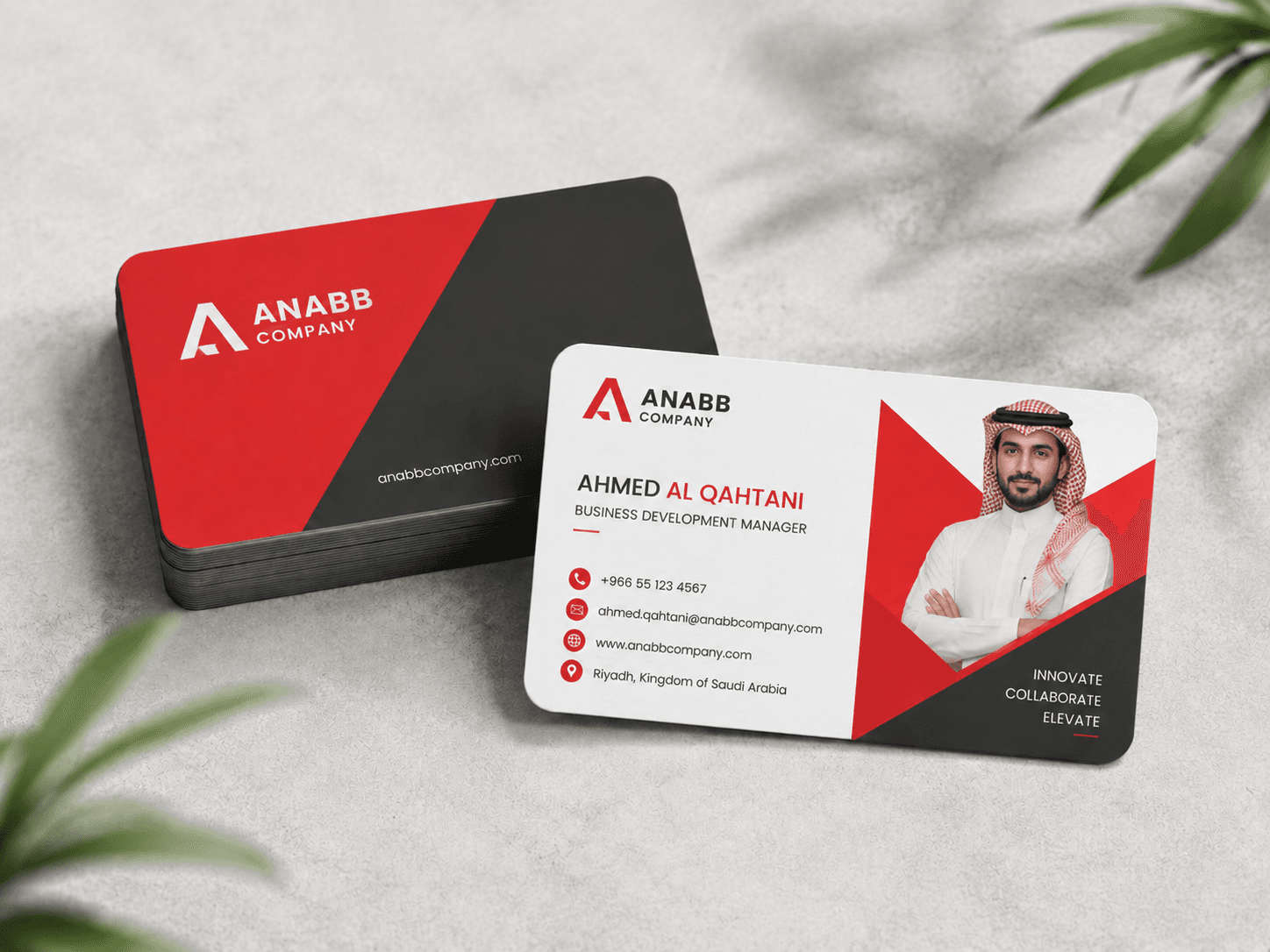 Business Card Printing Riyadh / طباعة كروت شخصية في الرياض